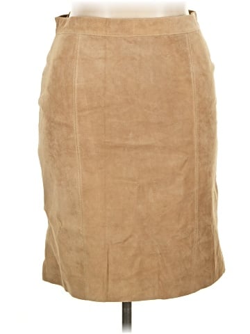 Boston Proper Faux Leather Skirt (view 1)