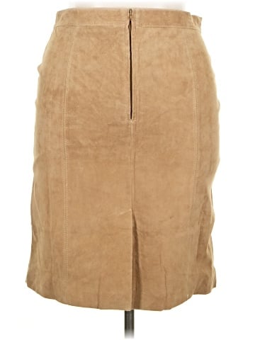 Boston Proper Faux Leather Skirt (view 2)
