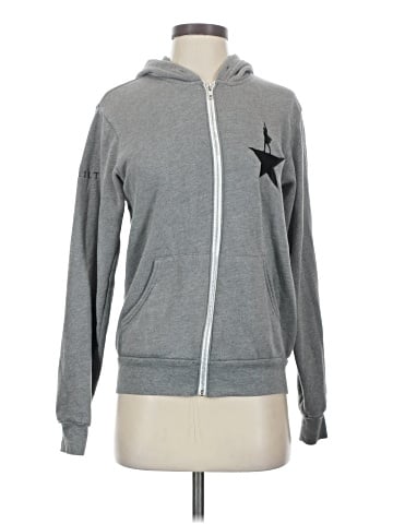 Canvas Zip Up Hoodie (view 1)