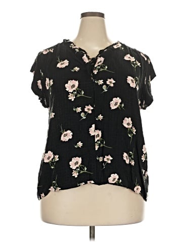 Buffalo by David Bitton Short Sleeve Blouse (view 1)