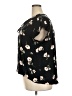 Buffalo by David Bitton Floral Black Short Sleeve Blouse Size XXL - photo 5