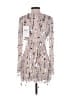 Mac Duggal 100% Polyester Silver Cocktail Dress Size 0 - photo 2