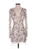 Mac Duggal 100% Polyester Silver Cocktail Dress Size 0 - photo 1