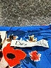 Dex Blue Sleeveless Blouse Size S - photo 7