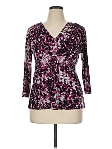 Daisy Fuentes 3/4 Sleeve Blouse (view 1)