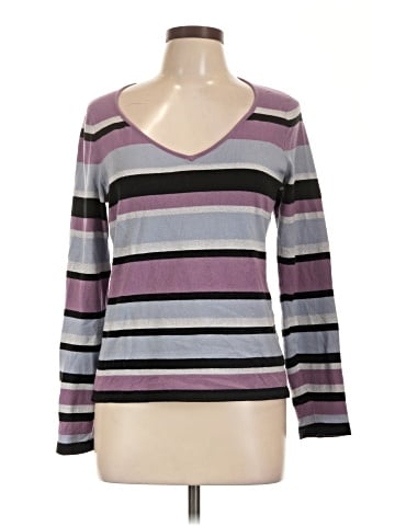 New York & Company Long Sleeve T-Shirt (view 1)