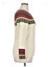 Natural Reflections Color Block Ivory Pullover Sweater Size XL - photo 4
