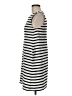 Zara Stripes White Casual Dress Size M - photo 5