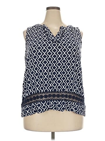 Crown & Ivy Sleeveless Blouse (view 1)