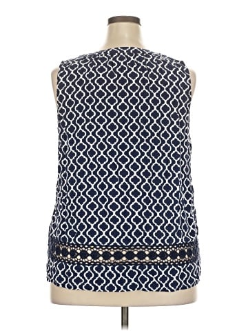 Crown & Ivy Sleeveless Blouse (view 2)