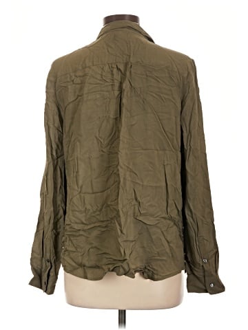 Ann Taylor LOFT Long Sleeve Button-Down Shirt (view 2)