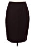 Reiss Solid Burgundy Formal Skirt Size 6 - photo 1