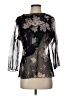 believe.. Black 3/4 Sleeve Blouse Size 12 - photo 1