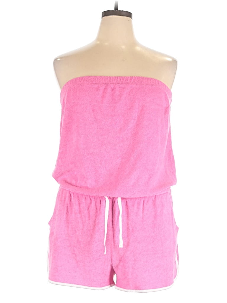 Pre-owned No Boundaries Romper In Pink