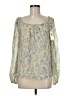 CeCe Green Long Sleeve Blouse Size M - photo 1