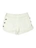 Double Zero 100% Polyester Solid Ivory Shorts Size L - photo 2