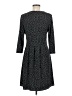 Max Studio Polka Dots Black Casual Dress Size M - photo 2