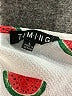 Timing White 3/4 Sleeve Blouse Size L - photo 7