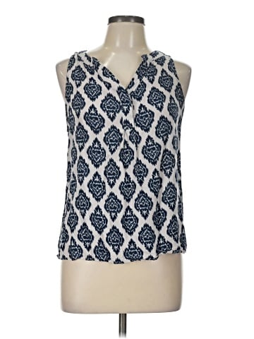 Willi Smith Sleeveless Blouse (view 1)
