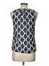 Willi Smith 100% Rayon Blue Sleeveless Blouse Size L - photo 2