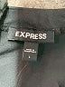 Express 100% Polyester Black Cocktail Dress Size L - photo 7