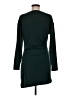 Open Edit Solid Green Casual Dress Size M - photo 2