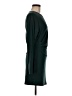 Open Edit Solid Green Casual Dress Size M - photo 4