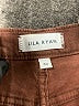 Lila Ryan Chevron-herringbone Brown Jeans Size 30 waist - photo 7