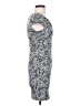A'gaci Print Gray Cocktail Dress Size S - photo 4