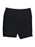Uniqlo 100% Polyester Solid Black Shorts Size L - photo 1