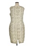 St. John Collection Tweed Ivory Cocktail Dress Size 16 - photo 2