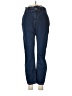 Zara Chevron-herringbone Blue Jeans Size 8 - photo 1