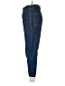 Zara Chevron-herringbone Blue Jeans Size 8 - photo 5