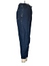 Zara Chevron-herringbone Blue Jeans Size 8 - photo 4