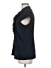 Ann Taylor LOFT 100% Polyester Black Short Sleeve Blouse Size M - photo 5