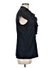 Ann Taylor LOFT 100% Polyester Black Short Sleeve Blouse Size M - photo 4