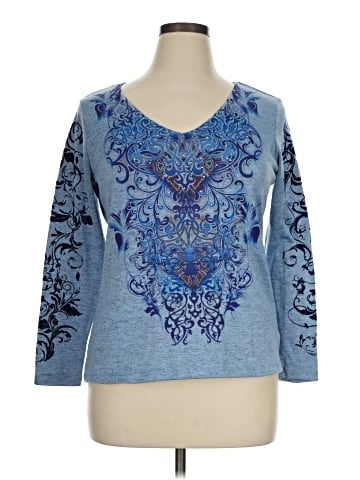DressBarn 3/4 Sleeve Top (view 1)