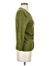 Cache Solid Green Cardigan Size S - photo 4
