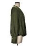 The Limited 100% Polyester Green Long Sleeve Blouse Size L - photo 4