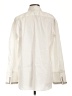 Ann Taylor Ivory Long Sleeve Button-Down Shirt Size L - photo 2