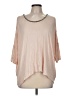 Jennifer Lopez 100% Rayon Pink 3/4 Sleeve Top Size M - photo 1