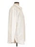 Ann Taylor Ivory Long Sleeve Button-Down Shirt Size L - photo 4