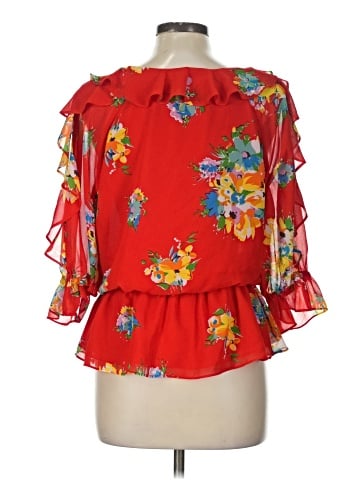 Lauren by Ralph Lauren 3/4 Sleeve Blouse (view 2)