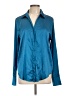 Glam Teal Long Sleeve Blouse Size L - photo 1