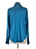 Glam Teal Long Sleeve Blouse Size L - photo 2