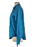 Glam Teal Long Sleeve Blouse Size L - photo 5