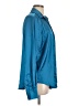 Glam Teal Long Sleeve Blouse Size L - photo 4
