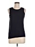 Halogen Black Sleeveless T-Shirt Size M - photo 1