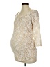 Jessica Simpson Ivory 3/4 Sleeve Top Size Sm Maternity - photo 1