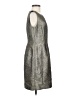 Fossil Metallic Silver Cocktail Dress Size 4 - photo 4